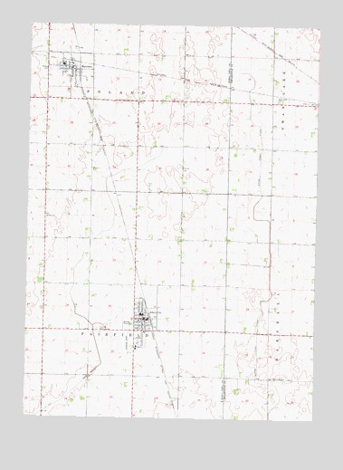 Albert City, IA USGS Topographic Map