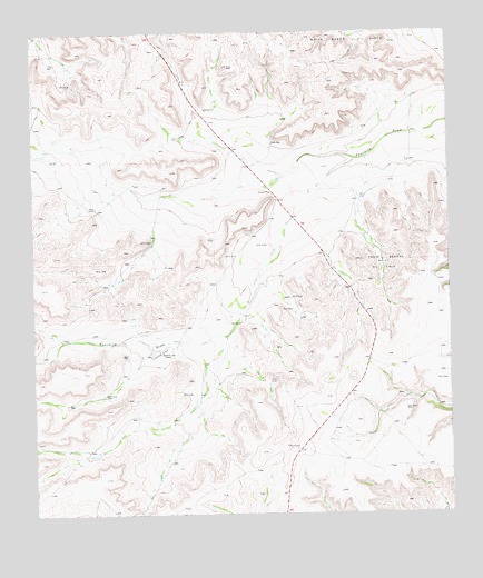 Sherbino Ranch, TX USGS Topographic Map