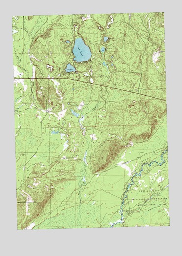 Black Creek, MI USGS Topographic Map