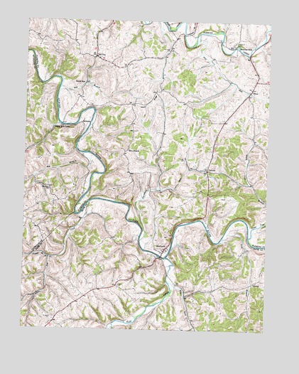 Sherburne, KY USGS Topographic Map