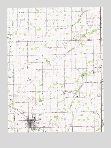 Sheridan, IN USGS Topographic Map