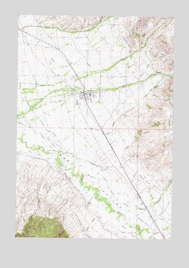 Sheridan, MT USGS Topographic Map