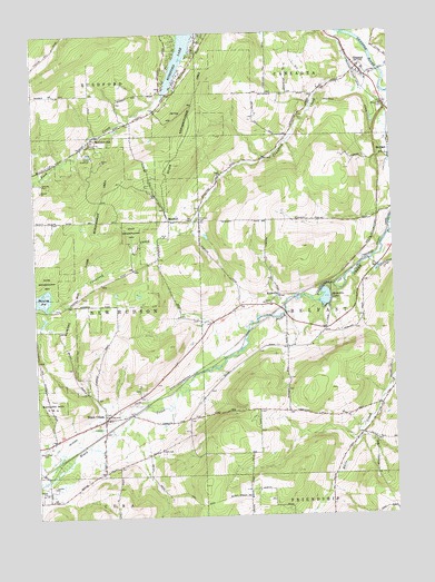Black Creek, NY USGS Topographic Map