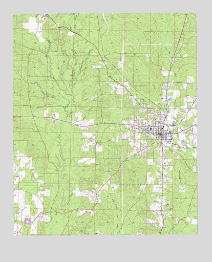 Sheridan, AR USGS Topographic Map