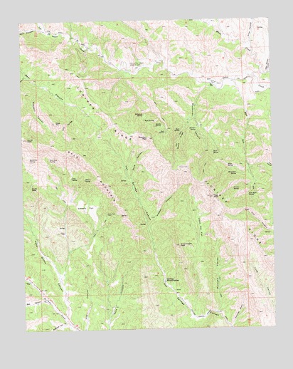 Sherman Peak, CA USGS Topographic Map