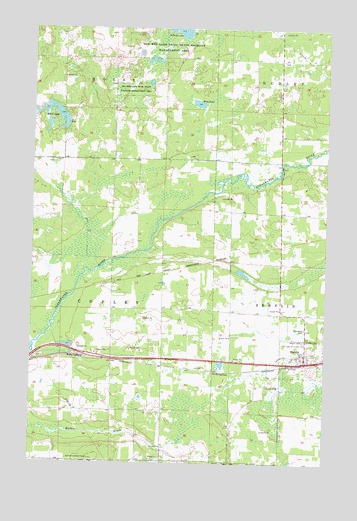 Shevlin, MN USGS Topographic Map