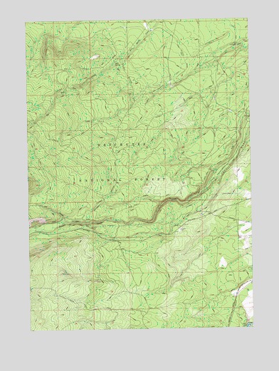 Shevlin Park, OR USGS Topographic Map