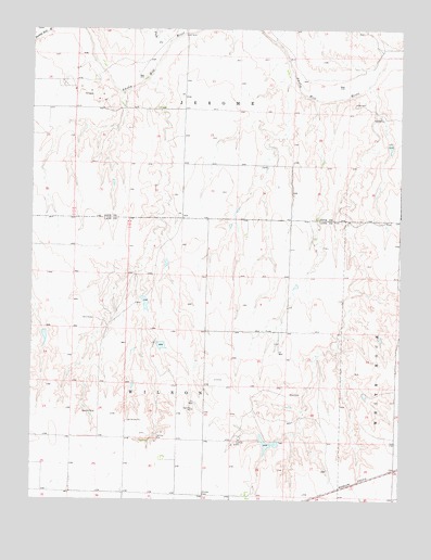 Shields NW, KS USGS Topographic Map