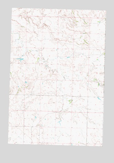 Shields SW, ND USGS Topographic Map