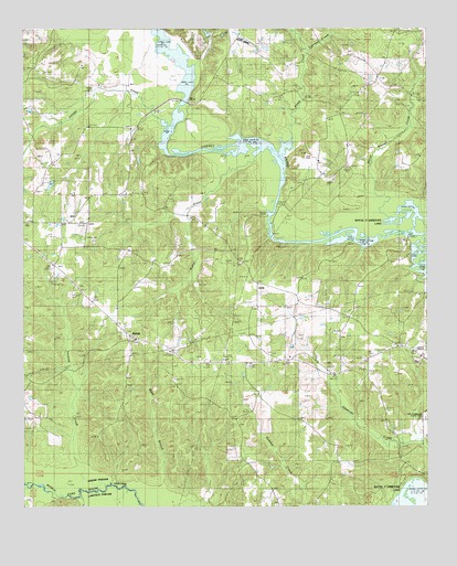 Shiloh, LA USGS Topographic Map