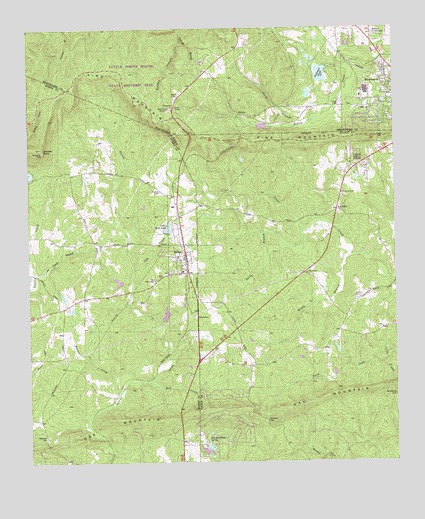 Shiloh, GA USGS Topographic Map