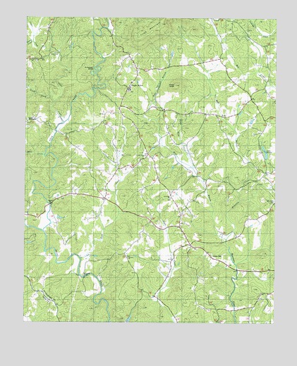 Shingle Hollow, NC USGS Topographic Map