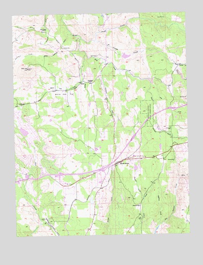 Shingle Springs, CA USGS Topographic Map