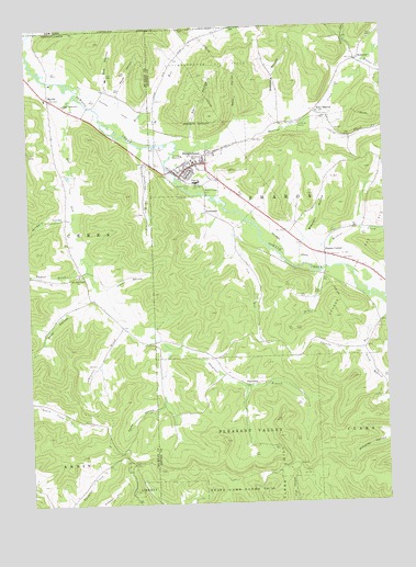 Shinglehouse, PA USGS Topographic Map