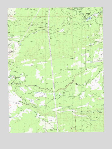 Shingletown, CA USGS Topographic Map