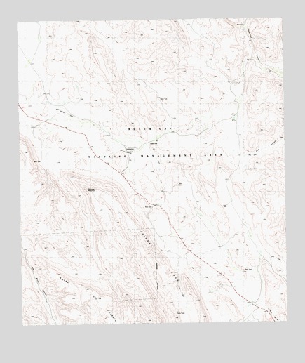 Black Gap, TX USGS Topographic Map