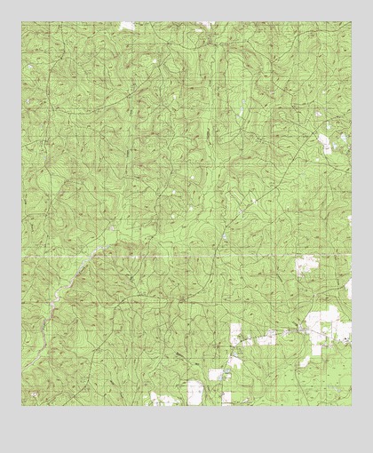 Shipps Creek, AL USGS Topographic Map