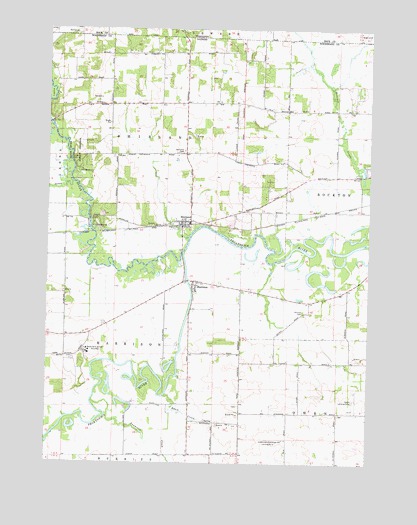 Shirland, IL USGS Topographic Map
