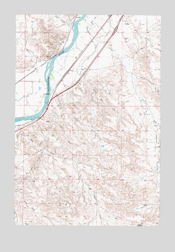 Shirley, MT USGS Topographic Map