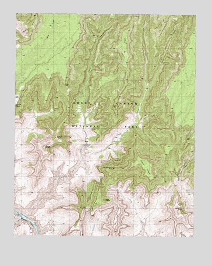 Shiva Temple, AZ USGS Topographic Map