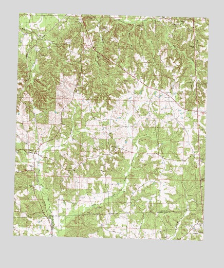 Shivers, MS USGS Topographic Map