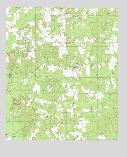 Shongaloo, LA USGS Topographic Map