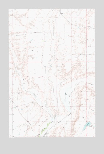 Shonkin, MT USGS Topographic Map