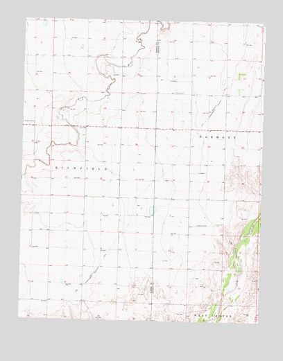 Shore Airport SE, KS USGS Topographic Map
