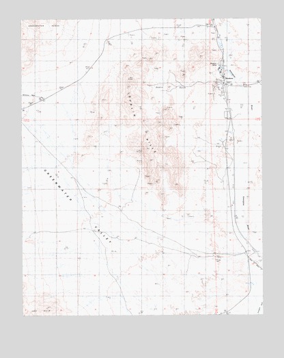 Shoshone, CA USGS Topographic Map