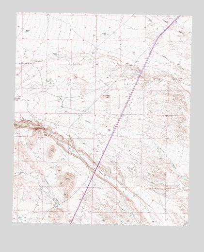 Black Hill, NM USGS Topographic Map