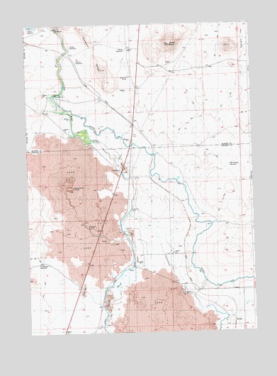 Shoshone Ice Cave, ID USGS Topographic Map