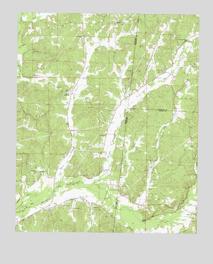 Shottsville, AL USGS Topographic Map