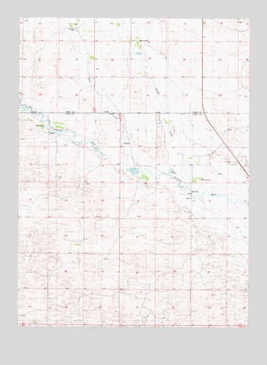 Shovel Dot Ranch, NE USGS Topographic Map