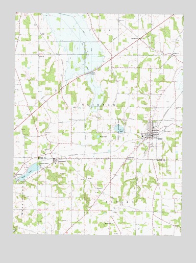 Shreve, OH USGS Topographic Map