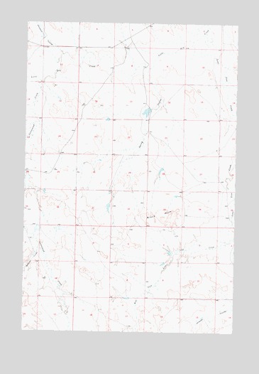 Black Hills, MT USGS Topographic Map