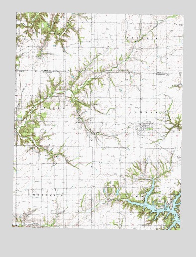 Shumway, IL USGS Topographic Map