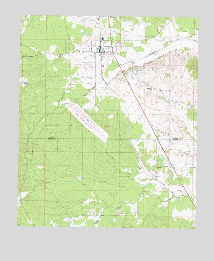 Shuqualak, MS USGS Topographic Map