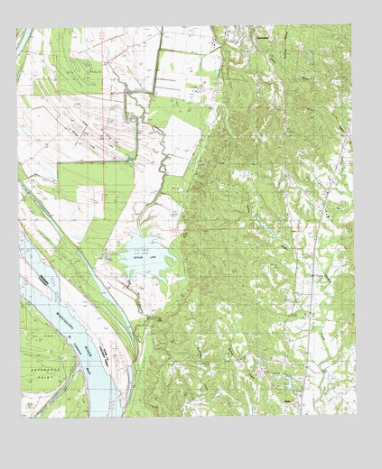 Sibley, MS USGS Topographic Map