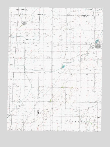 Sibley, IL USGS Topographic Map