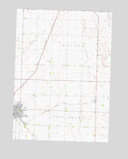 Sibley East, IA USGS Topographic Map