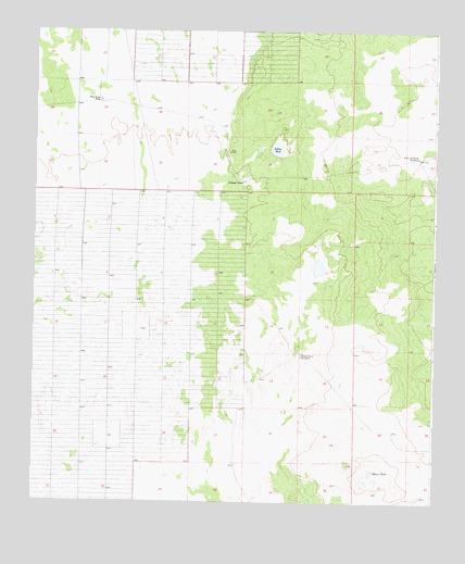 Sibley Hole, NM USGS Topographic Map
