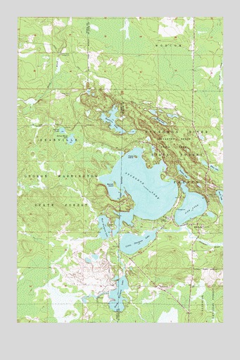 Side Lake, MN USGS Topographic Map
