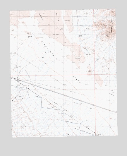 Sidewinder Well, CA USGS Topographic Map