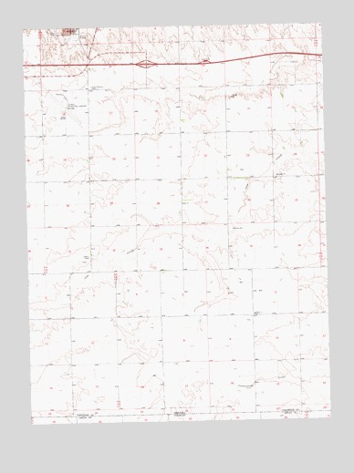 Sidney Municipal Airport, NE USGS Topographic Map