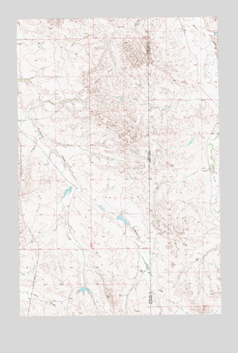 Sidney SE, MT USGS Topographic Map