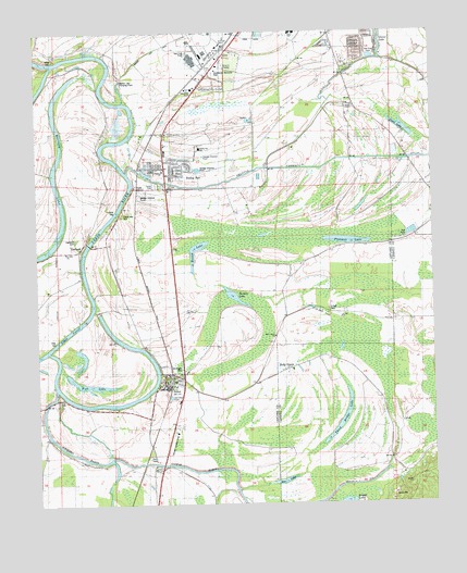 Sidon, MS USGS Topographic Map