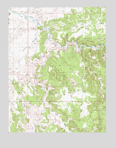 Sids Mountain, UT USGS Topographic Map