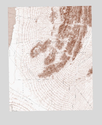 Black Hills SW, NV USGS Topographic Map