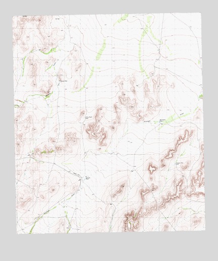 Sierra Madera SE, TX USGS Topographic Map