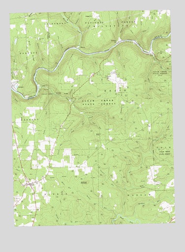 Sigel, PA USGS Topographic Map